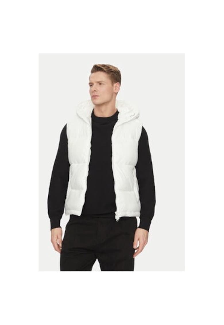 Vesta barbati - 304215186 - Nylon - Alb