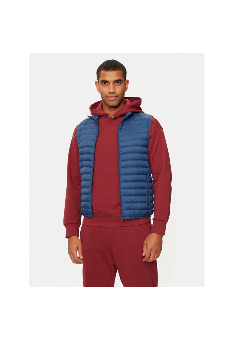 United Colors of Benetton Vesta barbati - 304268052 - Nylon - Albastru - Albastru