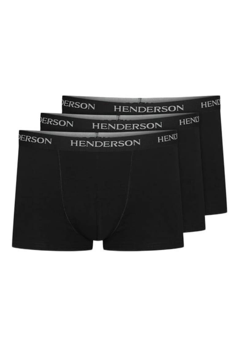 Boxeri barbati  Effort set de 3 perechi negru