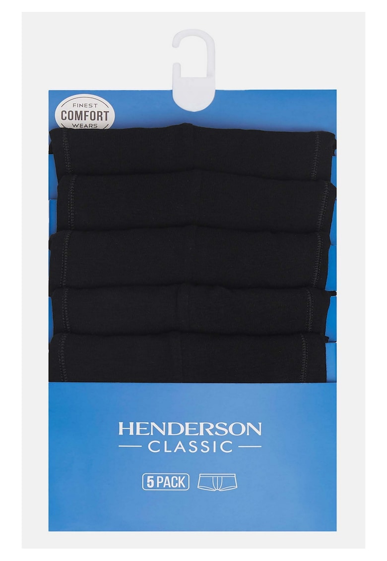 Boxeri barbati  Effort set de 5 perechi negru