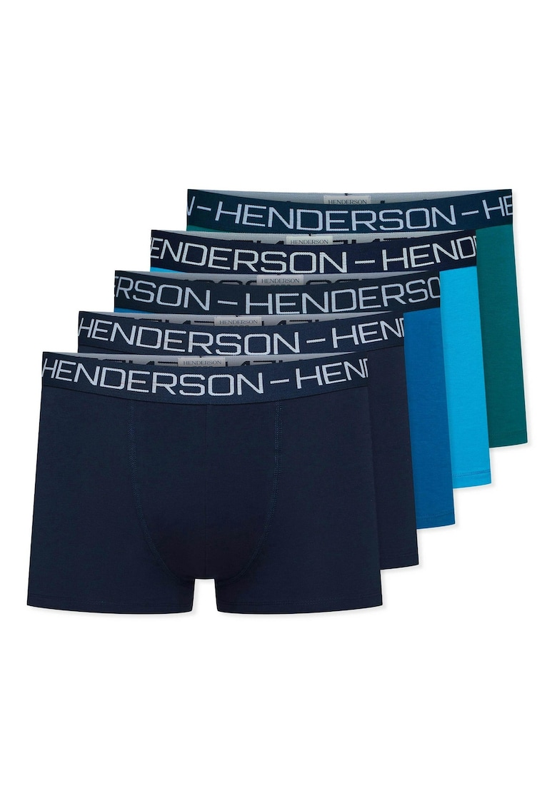 Boxeri Attract  set de 5 perechi albastri