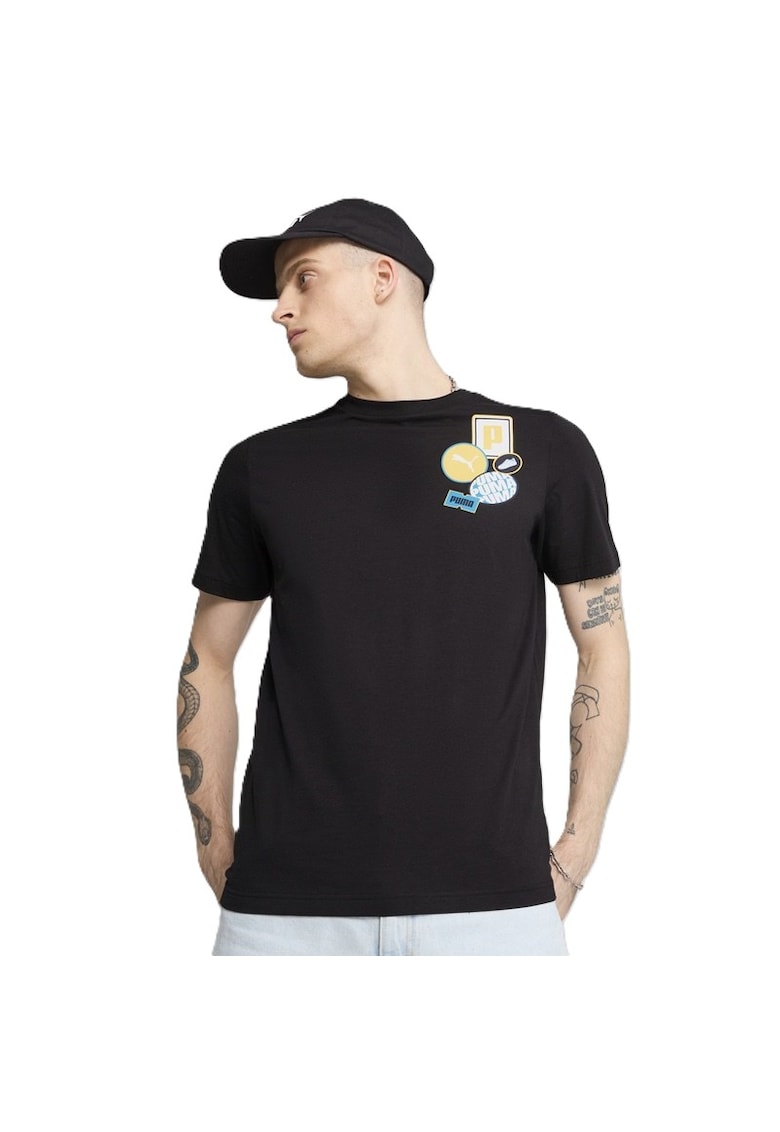 Tricou  pentru Barbati - graphics icon tee - 684829-01 - XS INTL - Negru