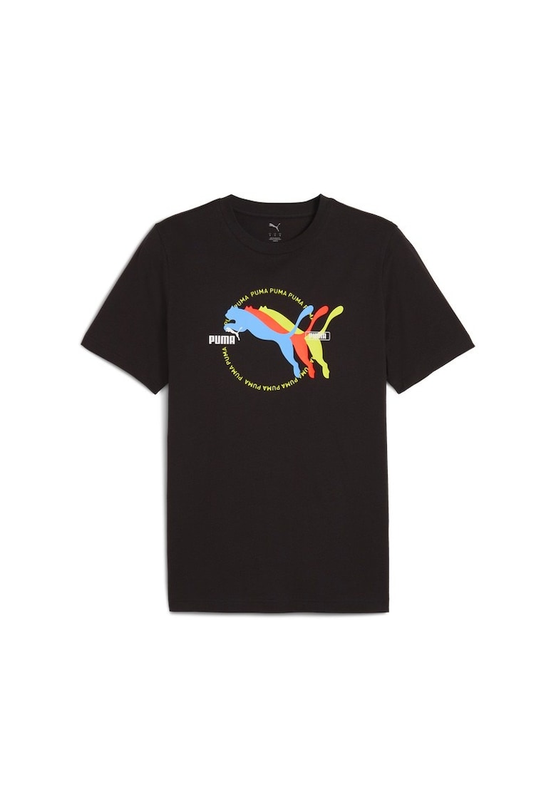 Tricou pentru Barbati - graphics multiple cat logo tee - 684826-01 - XS INTL - Negru Tricou pentru Barbati - graphics multiple cat logo tee - 684826-01 - XS INTL - Negru