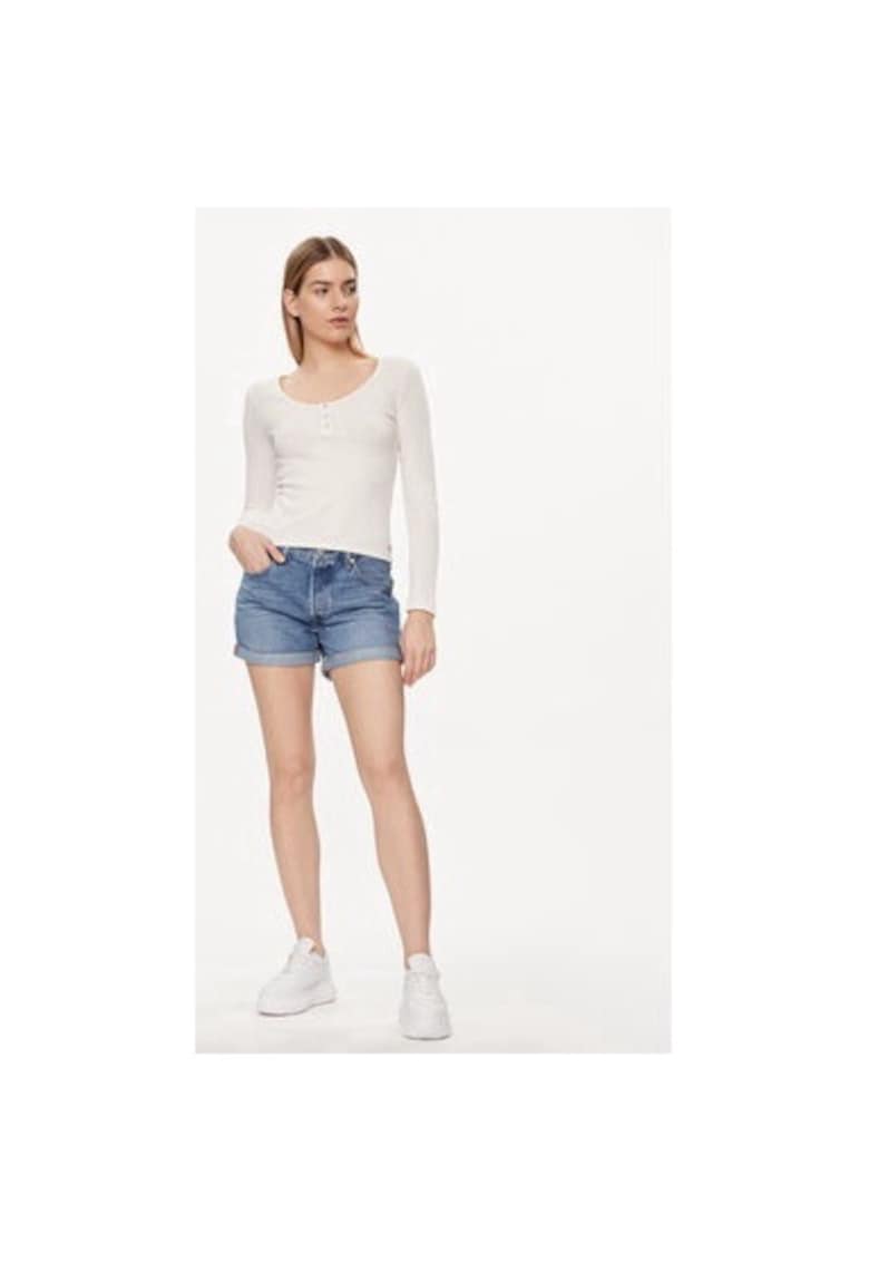 Bluza dama - 303866198 - Bumbac/Poliester - Bej Bluza dama - 303866198 - Bumbac/Poliester - Bej