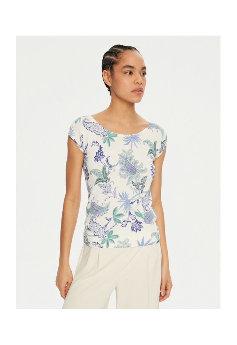 Bluza dama - 304968433 - Viscoza/Poliamida - Multicolor - Multicolor