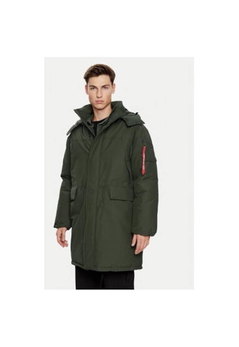 Jacheta barbati - 304544040 - Bumbac/Nylon - Verde Jacheta barbati - 304544040 - Bumbac/Nylon - Verde