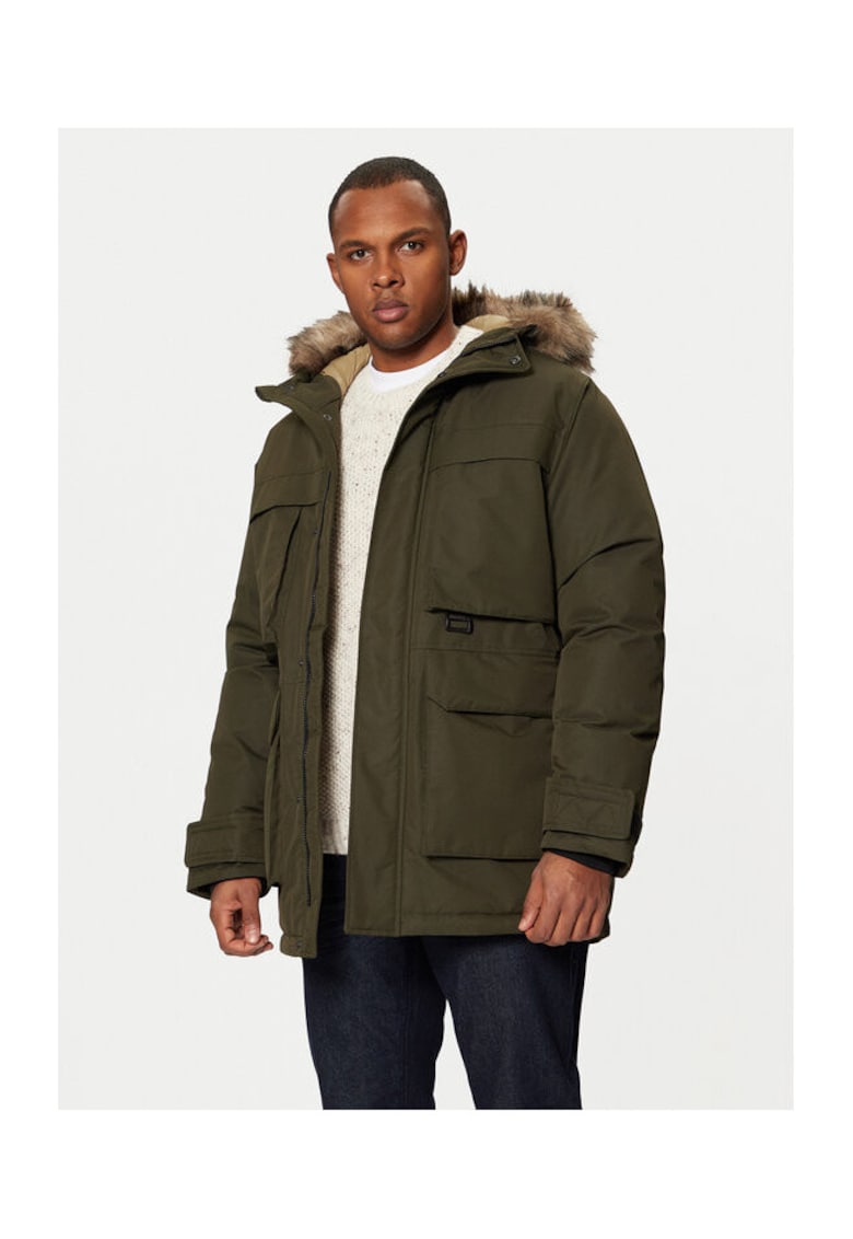 Jacheta barbati - 304370205 - Poliester - Verde - Verde