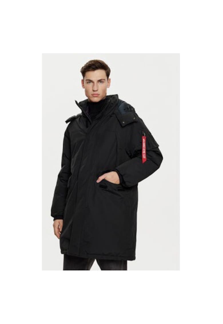 Jacheta barbati - 304544033 - Bumbac/Nylon - Negru Jacheta barbati - 304544033 - Bumbac/Nylon - Negru