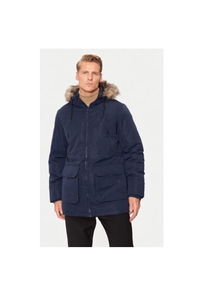 Jacheta barbati - 304514302 - Poliester - Albastru Jacheta barbati - 304514302 - Poliester - Albastru