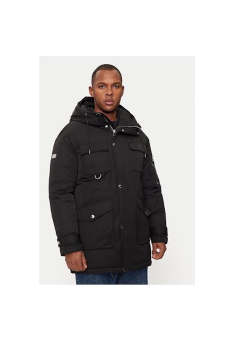 Jacheta barbati -  304304842 - Bumbac/Poliester - Negru