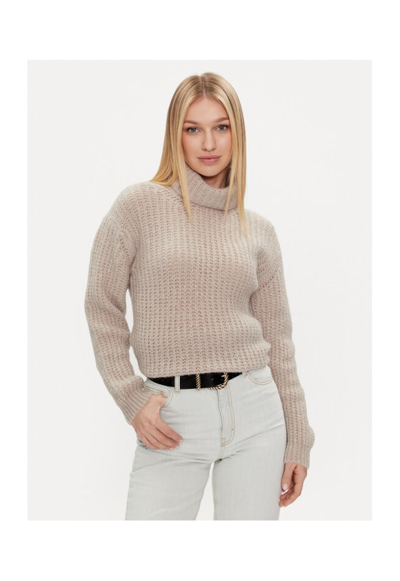 Bluza dama - 303350628 - Acril/Poliamida - Bej - Bej