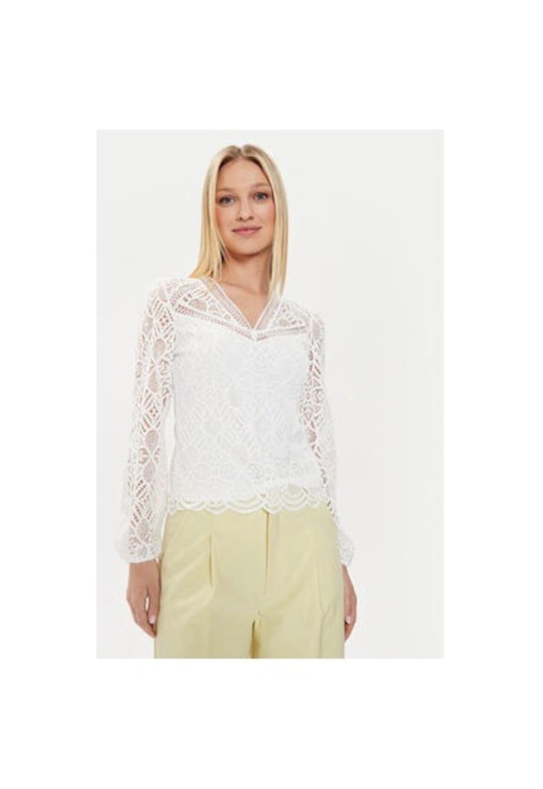 Bluza dama - 303919214 - Bumbac/Poliamida - Bej