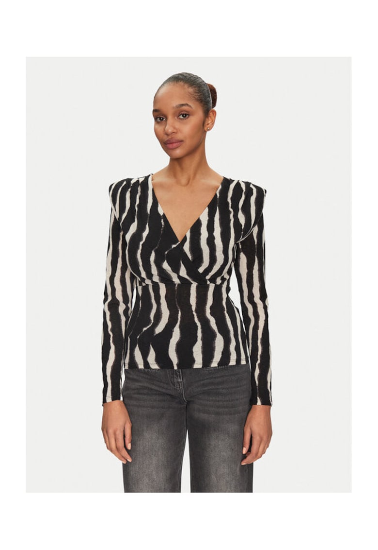 Bluza dama - 305253613 - Poliester - Negru - Negru