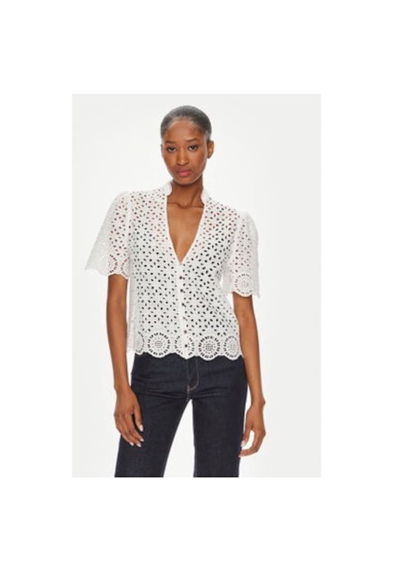 Bluza dama -  304544682 - Bumbac - 38 EU - Alb