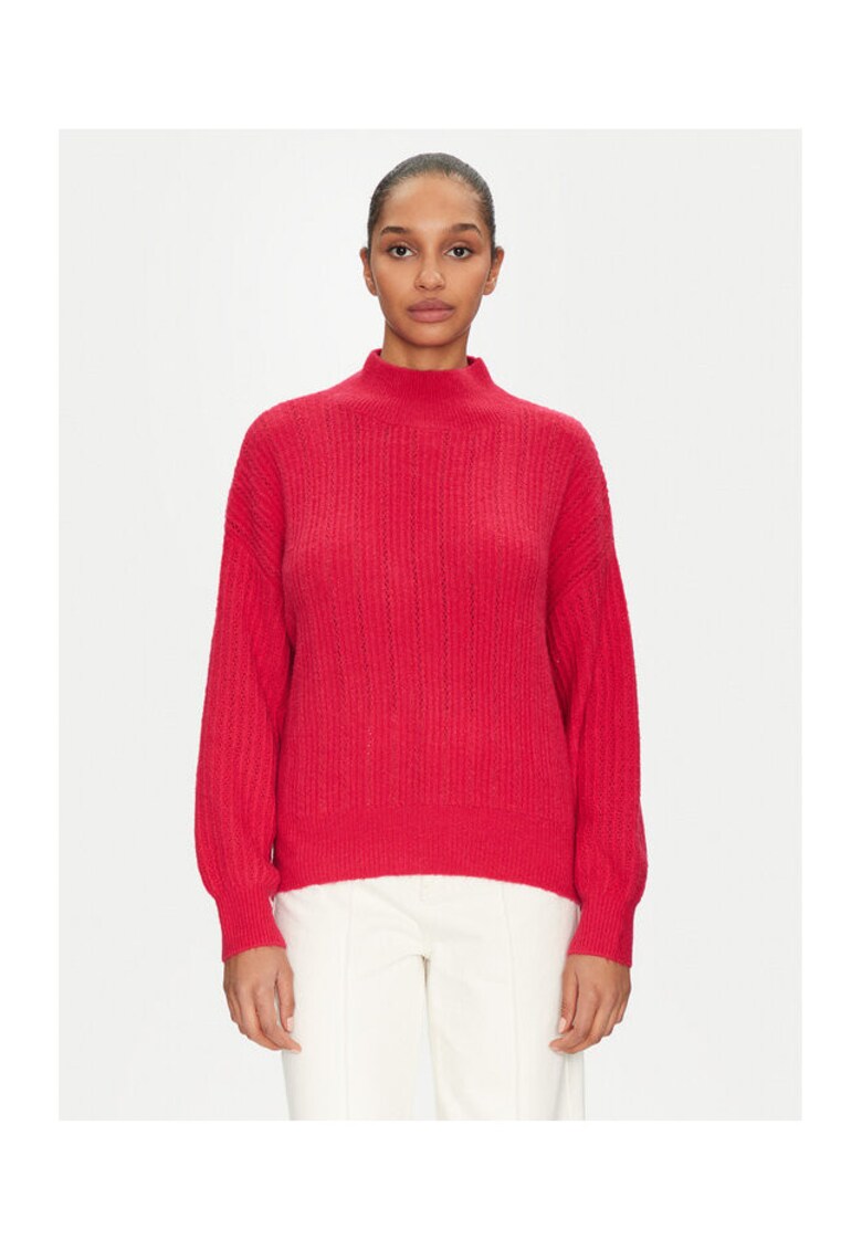 Bluza dama - 305253163 - Acril/Poliamida/Poliester - Negru - Negru