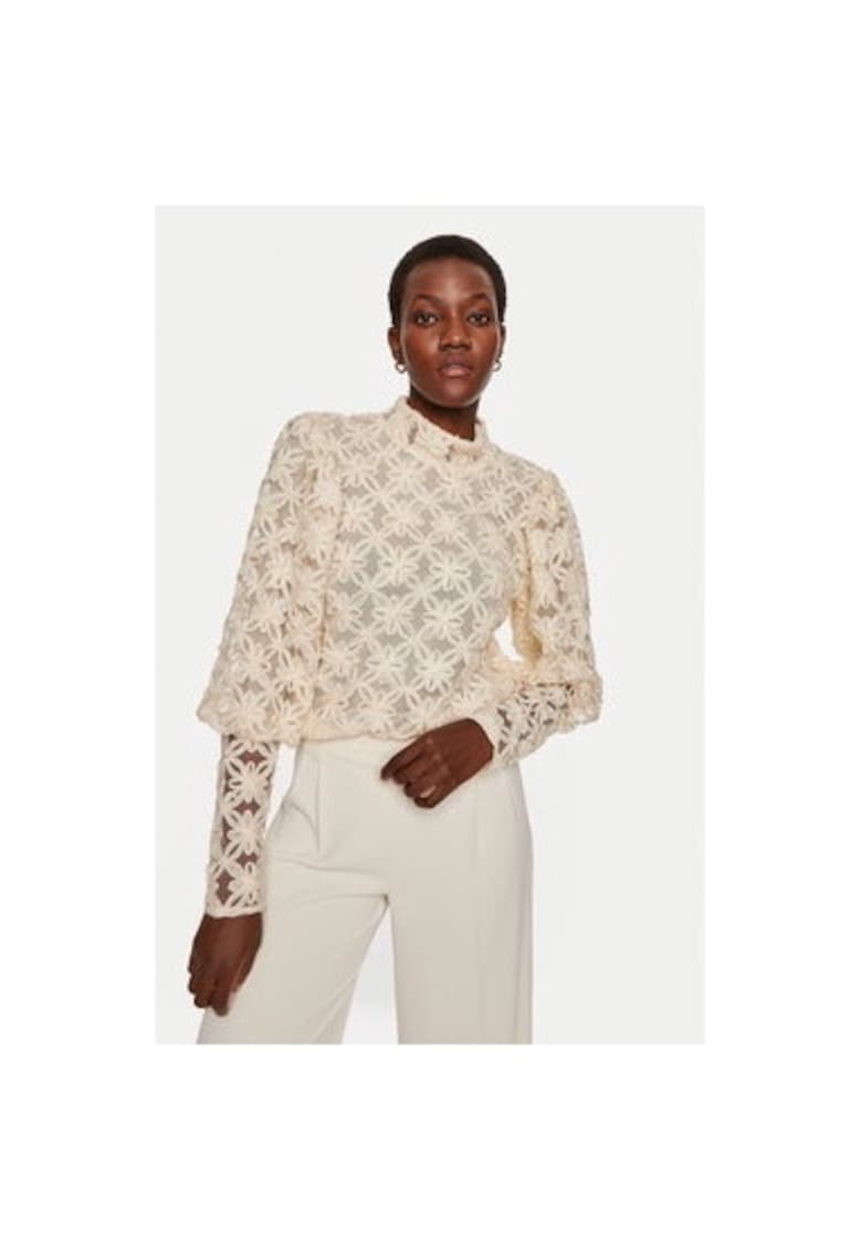 Bluza dama - 304135262 - Poliester - Bej - Bej