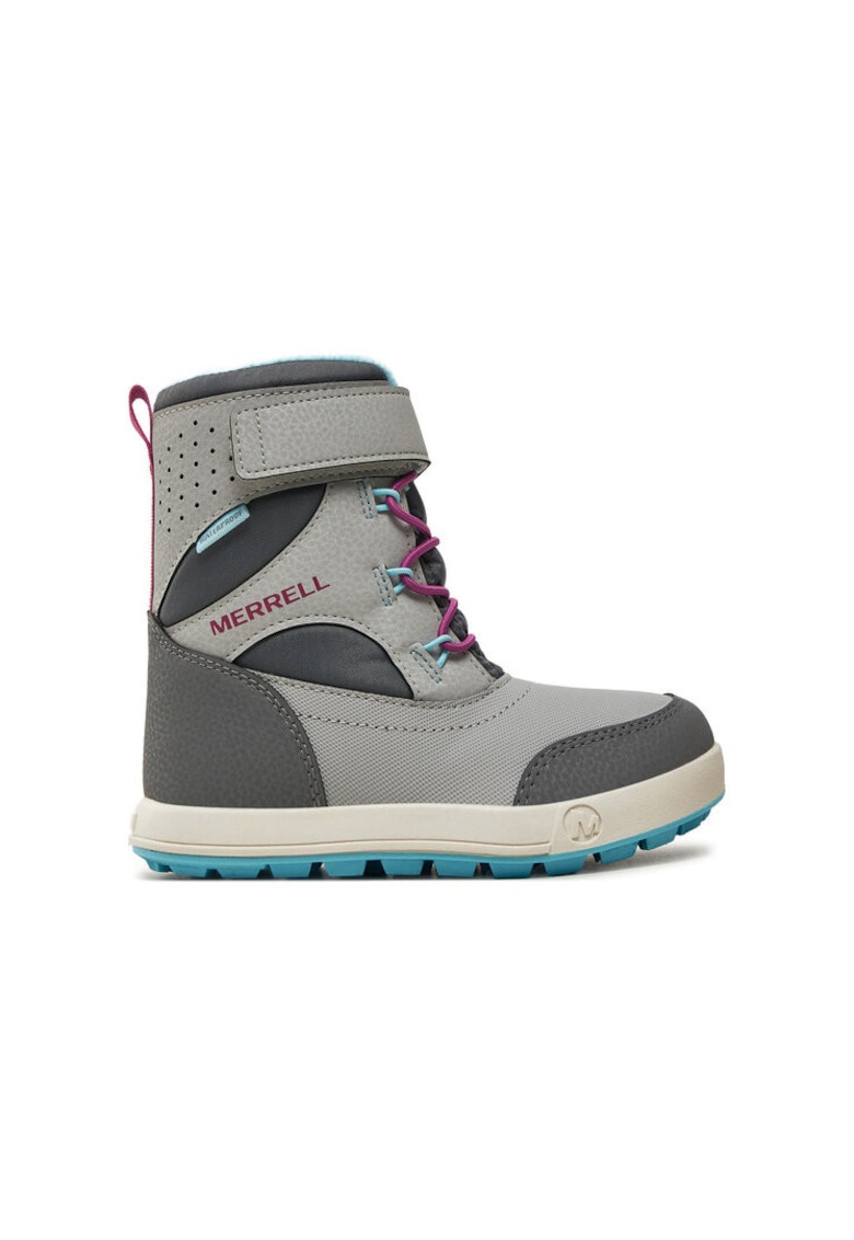 Ghete baieti 304898273 - Piele ecologica - Gri - Gri