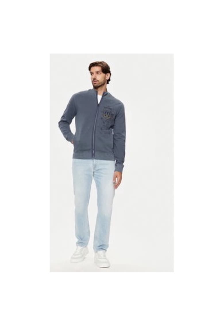 Bluza barbati -  304563263 - Bumbac - Albastru