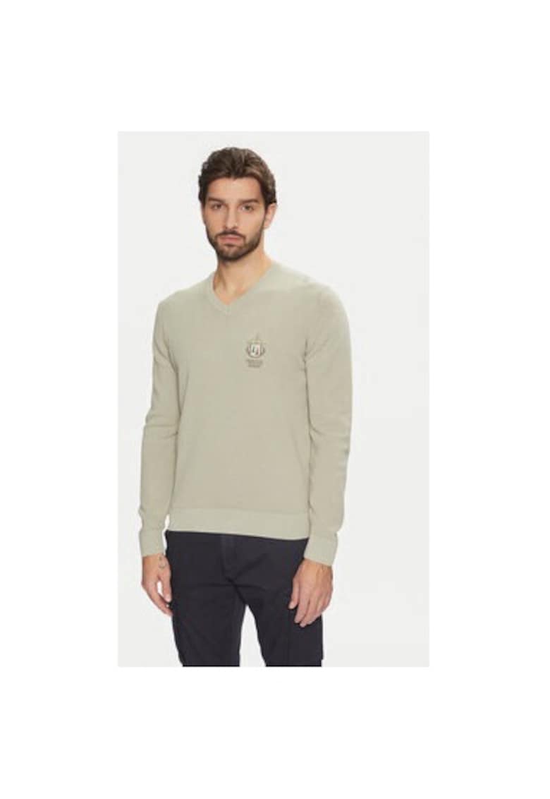 Bluza barbati - 304564765 - Bumbac/Lyocell - Verde