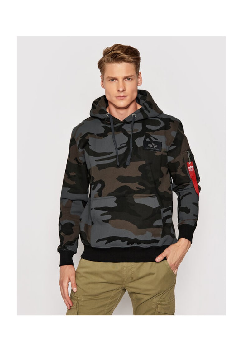 Bluza barbati - 208180467 - Bumbac/Poliester - Gri - Gri
