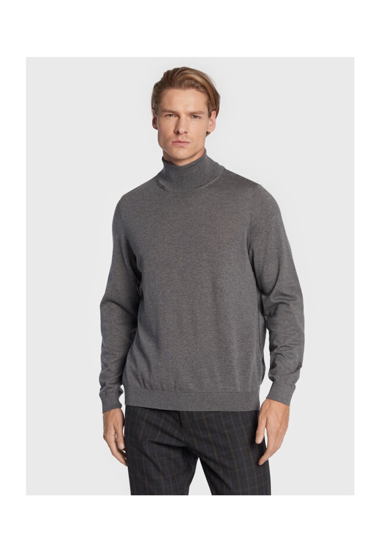 Bluza barbati - 301461463 - Lana - Gri - Gri