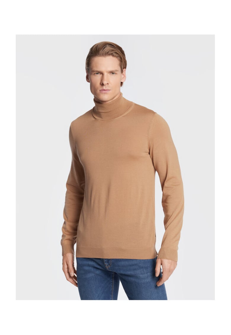 Bluza barbati - 301461562 - Bumbac - Maro - Maro