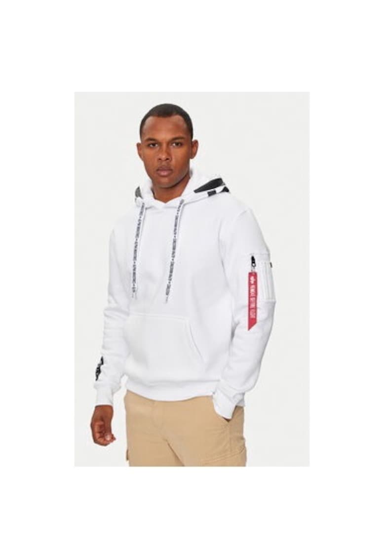 Bluza barbati -  304542985 - Bumbac/Poliester - Alb