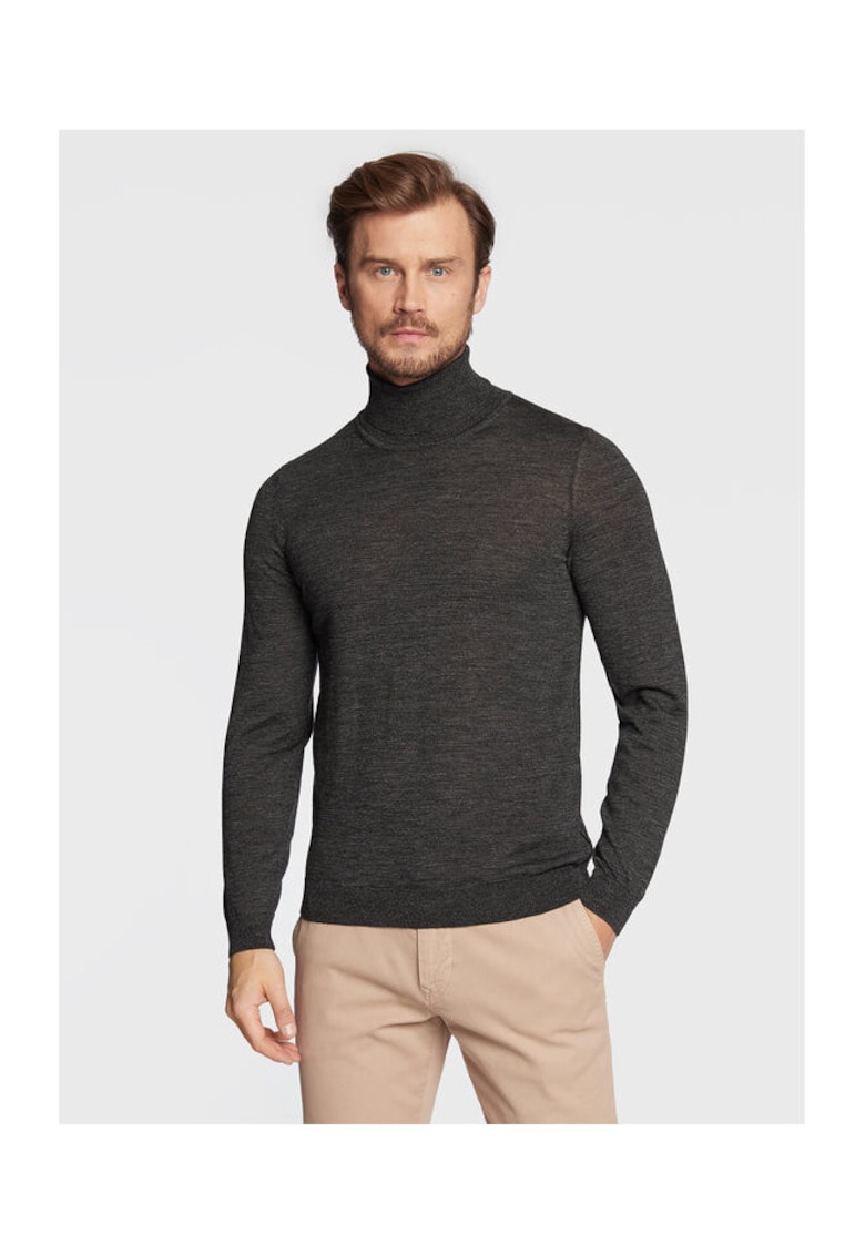 Bluza barbati - 301461579 - Lana - Gri - Gri