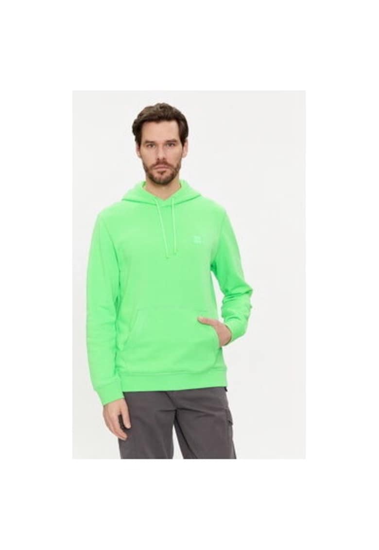 Bluza barbati - 303684877 - Bumbac - Verde Bluza barbati - 303684877 - Bumbac - Verde