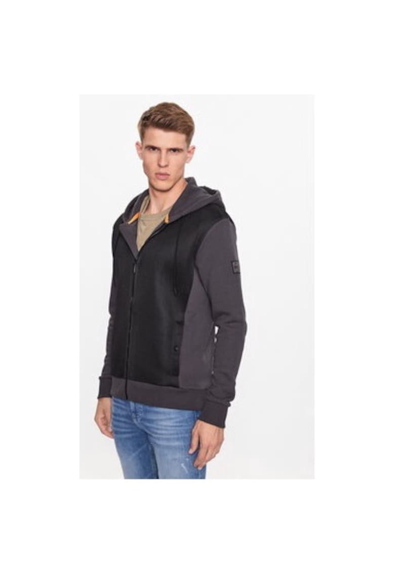 Bluza barbati - 302612369 - Bumbac - Gri