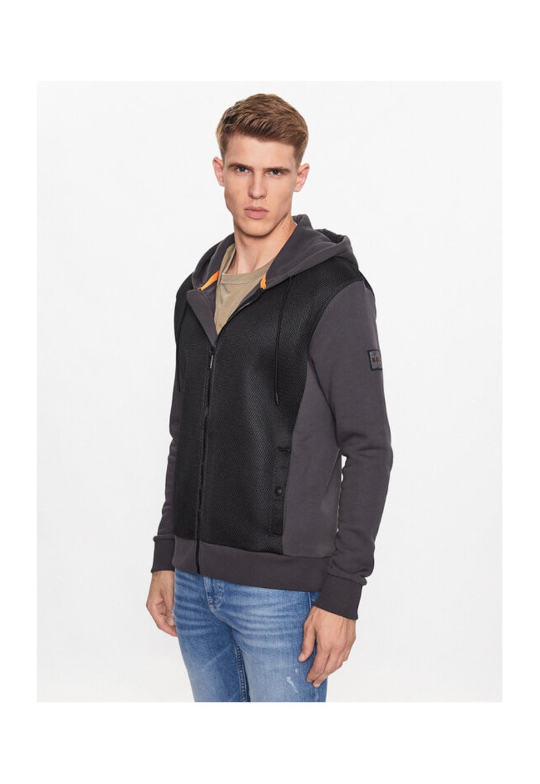 Bluza barbati - 302612369 - Bumbac - Gri - Gri