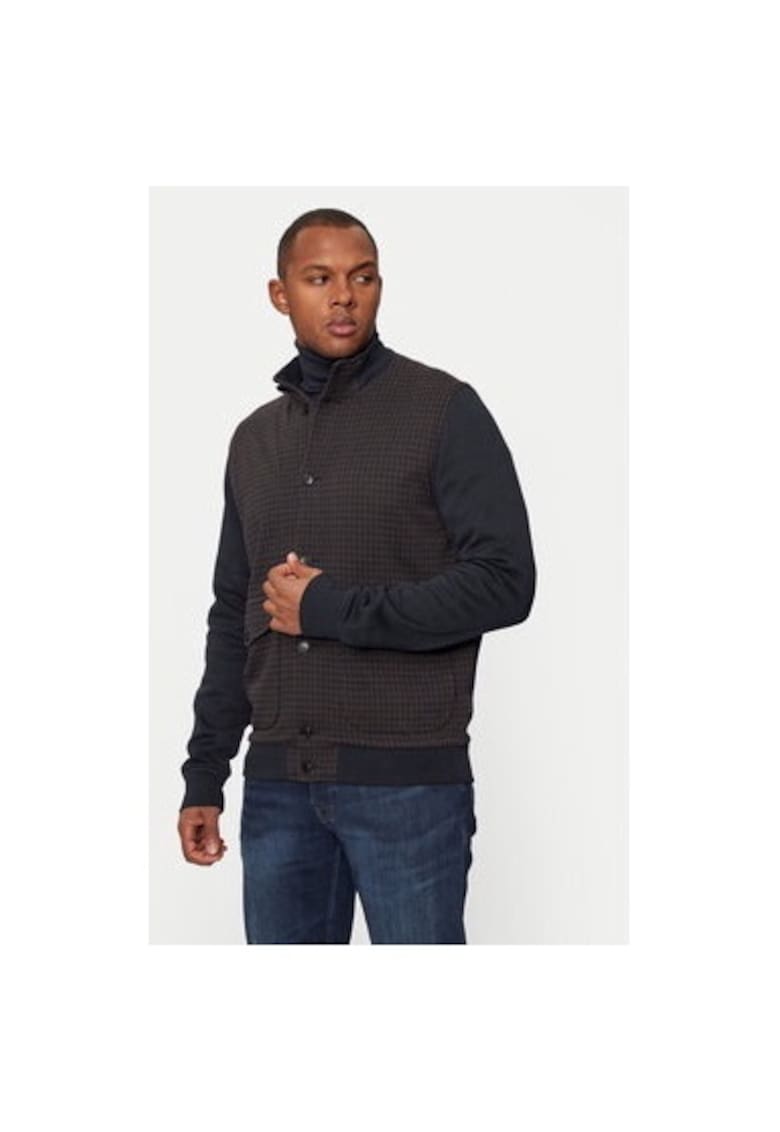 Bluza barbati -  304798245 - Bumbac/Poliester - Maro