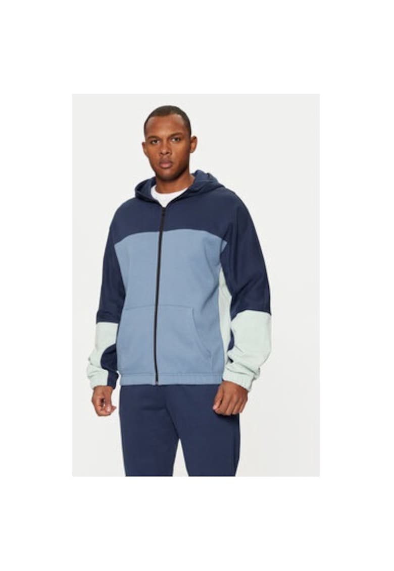 Bluza barbati - 304699825 - Bumbac/Poliester - Albastru Bluza barbati - 304699825 - Bumbac/Poliester - Albastru