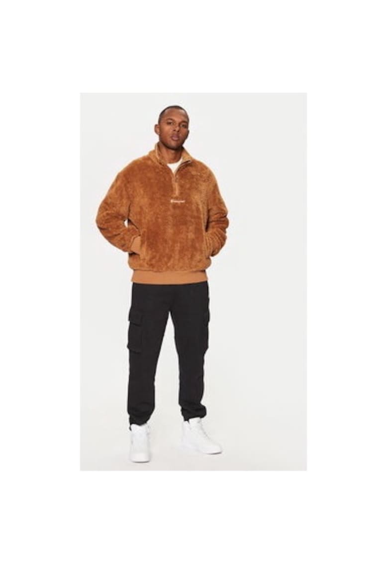 Bluza barbati -  304699481 - Poliester/Bumbac - Maro