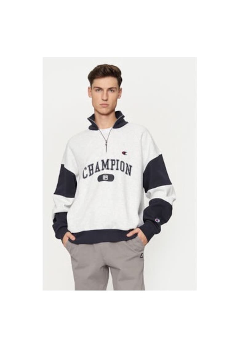 Bluza barbati - 304700163 - Bumbac - Gri - Gri