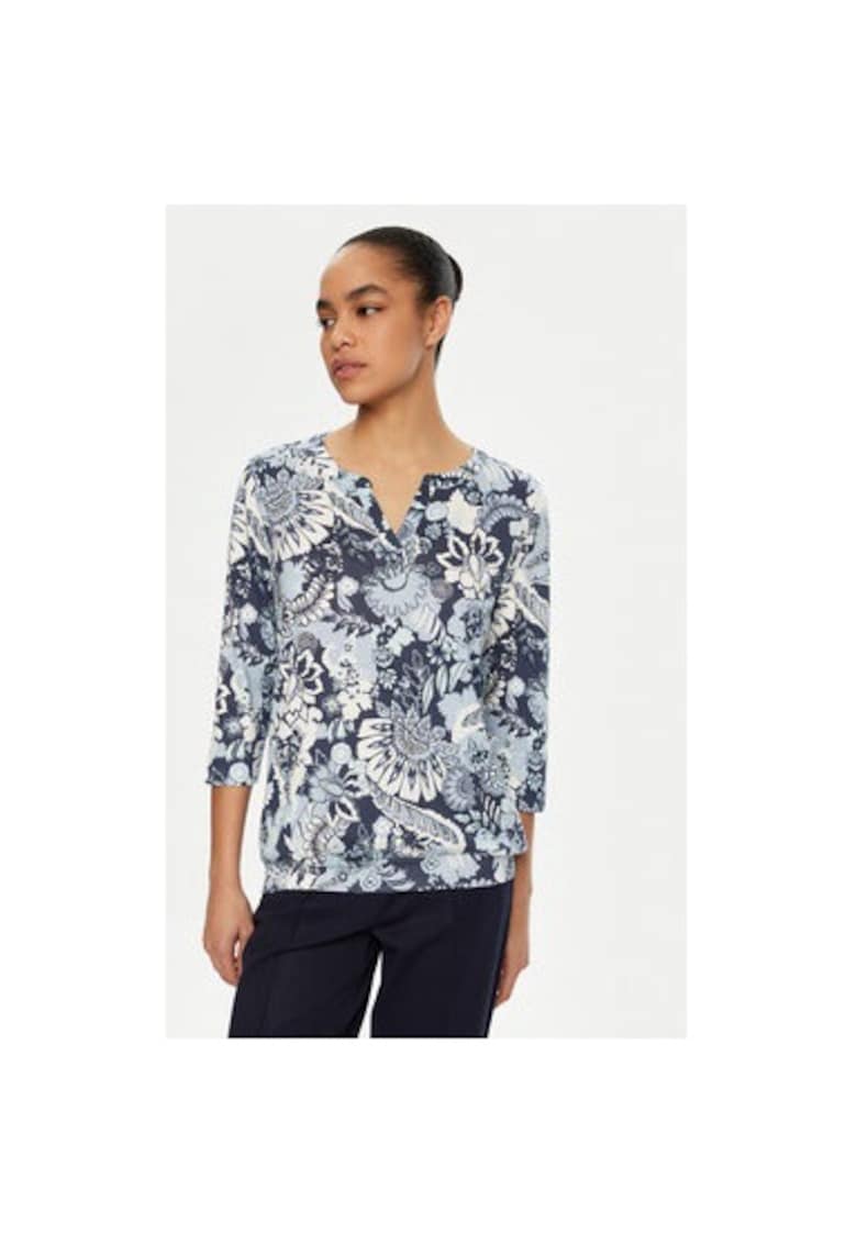 Bluza dama -  305136794 - Modal/Bumbac - Albastru Bluza dama -  305136794 - Modal/Bumbac - Albastru