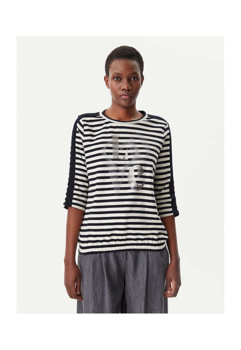 Bluza dama - 305137906 - Bumbac - Negru - Negru