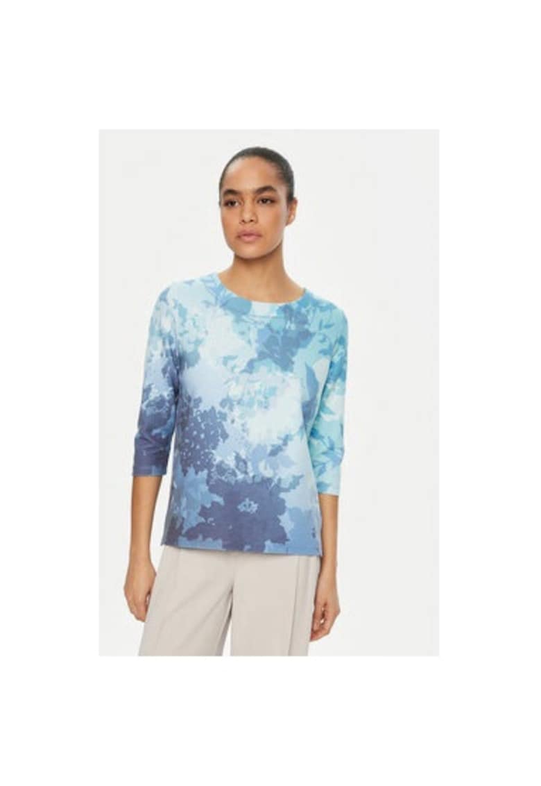 Bluza dama -  305136817 - Poliester/Viscoza - Albastru Bluza dama -  305136817 - Poliester/Viscoza - Albastru