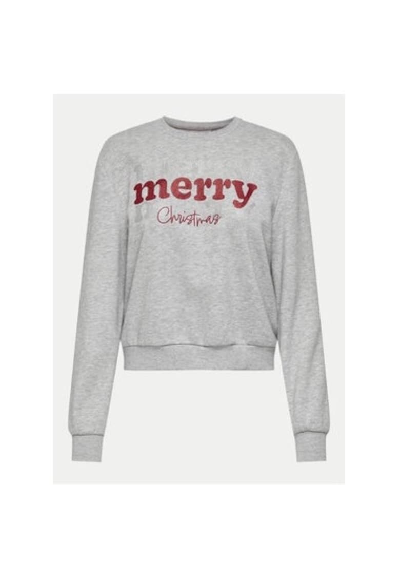 Bluza dama -  304494451 - Bumbac/Poliester reciclat - Gri