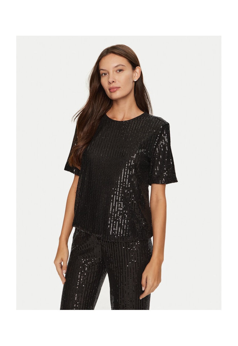 Only Bluza dama - 304519055 - Poliester - Negru - Negru