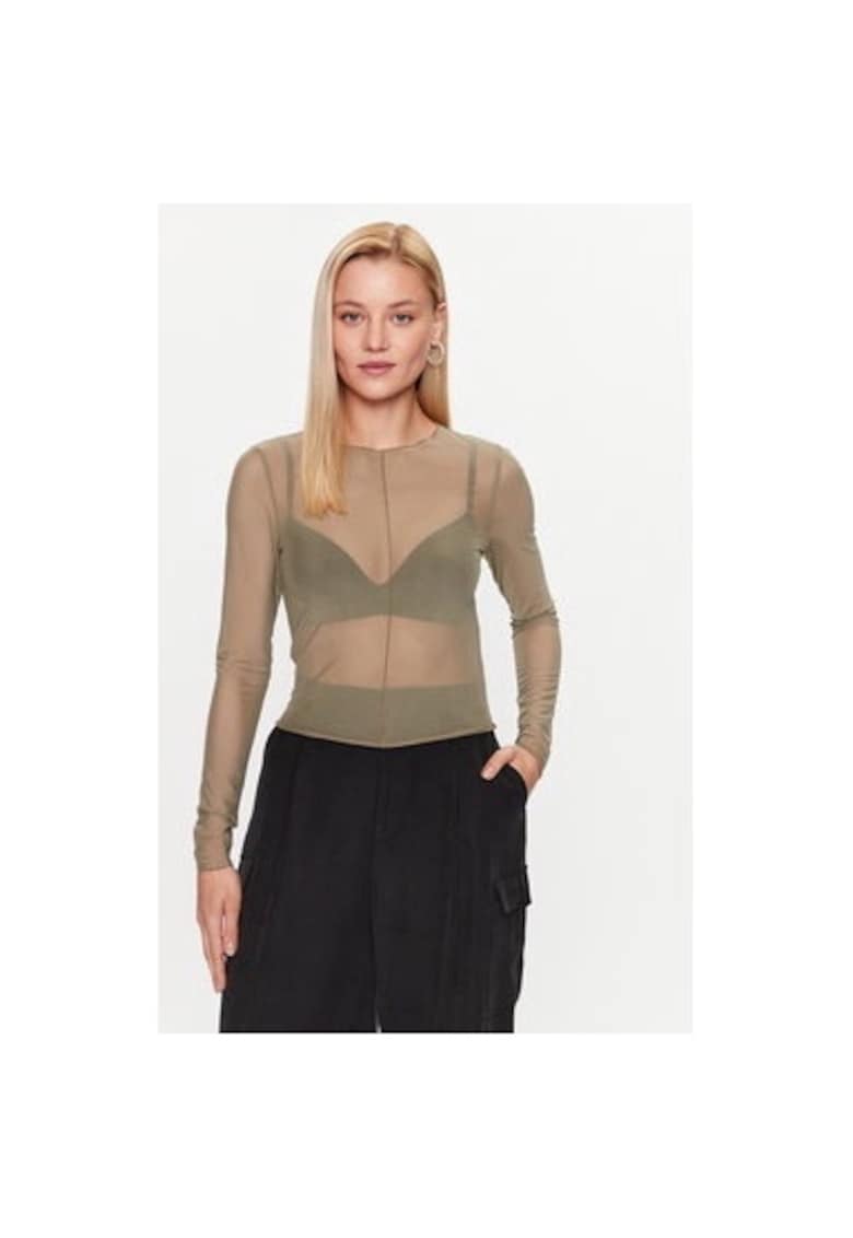 Bluza Dama - 302977420 - Poliester - 496794 - Verde