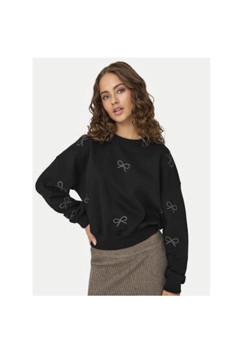 Bluza dama -  304518959 - Bumbac/Poliester reciclat - Negru