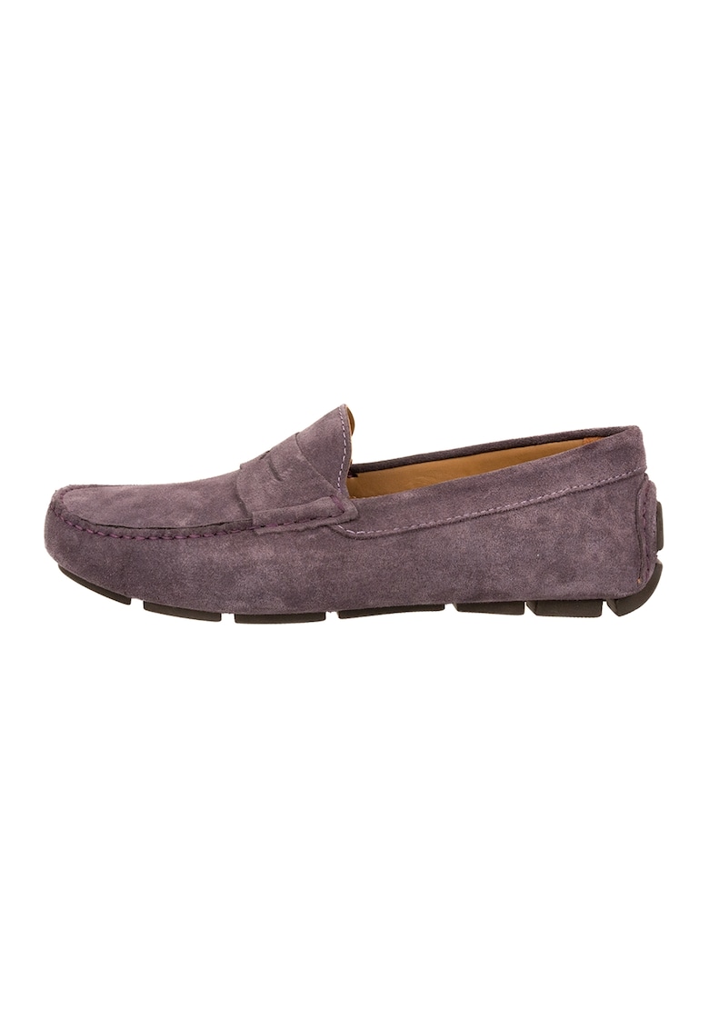Pantofi loafer de piele intoarsa Noto