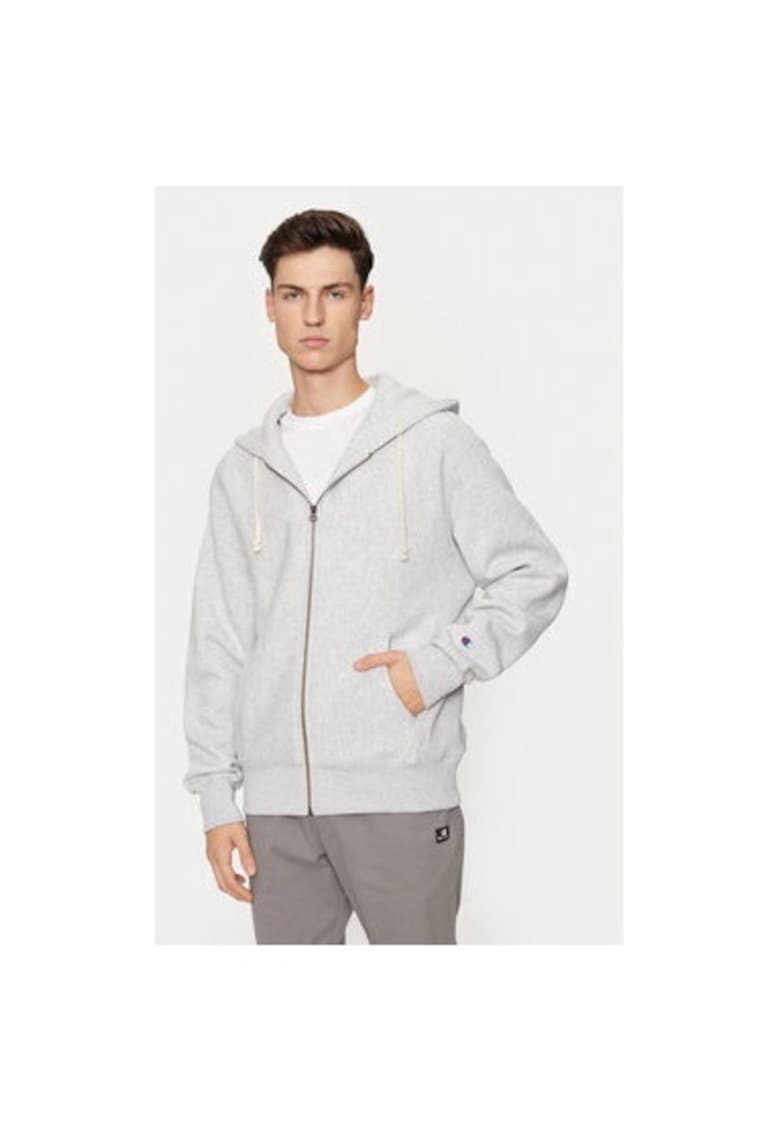 Bluza barbati -  304700477 - Bumbac/Poliester - Gri