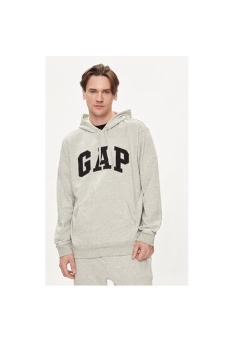 Bluza barbati -  304143618 - Bumbac/Poliester - Gri