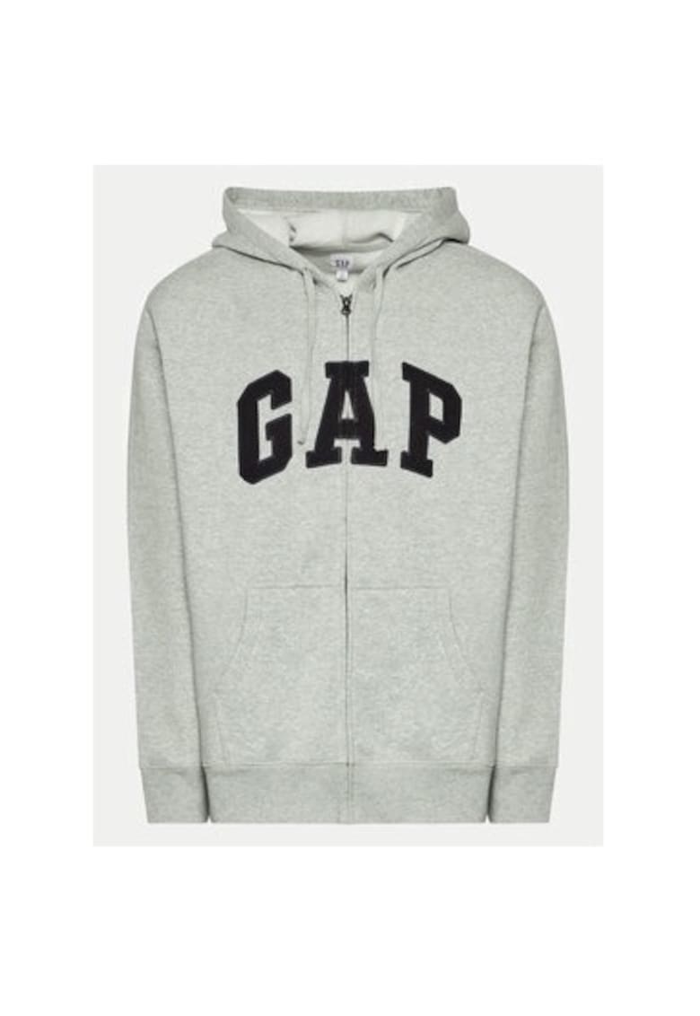 Bluza barbati - 303617561 - Bumbac/Poliester - Gri