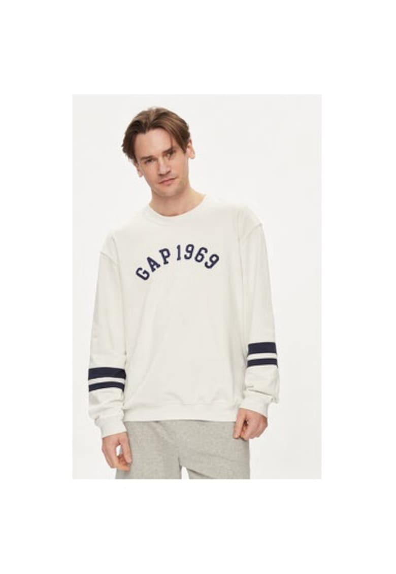 Bluza barbati - 304143892 - Bumbac - Bej