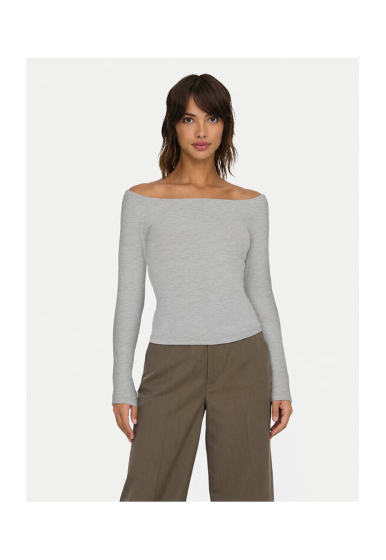 Only Bluza dama - 304784927 - Poliester/Viscoza - Gri - Gri