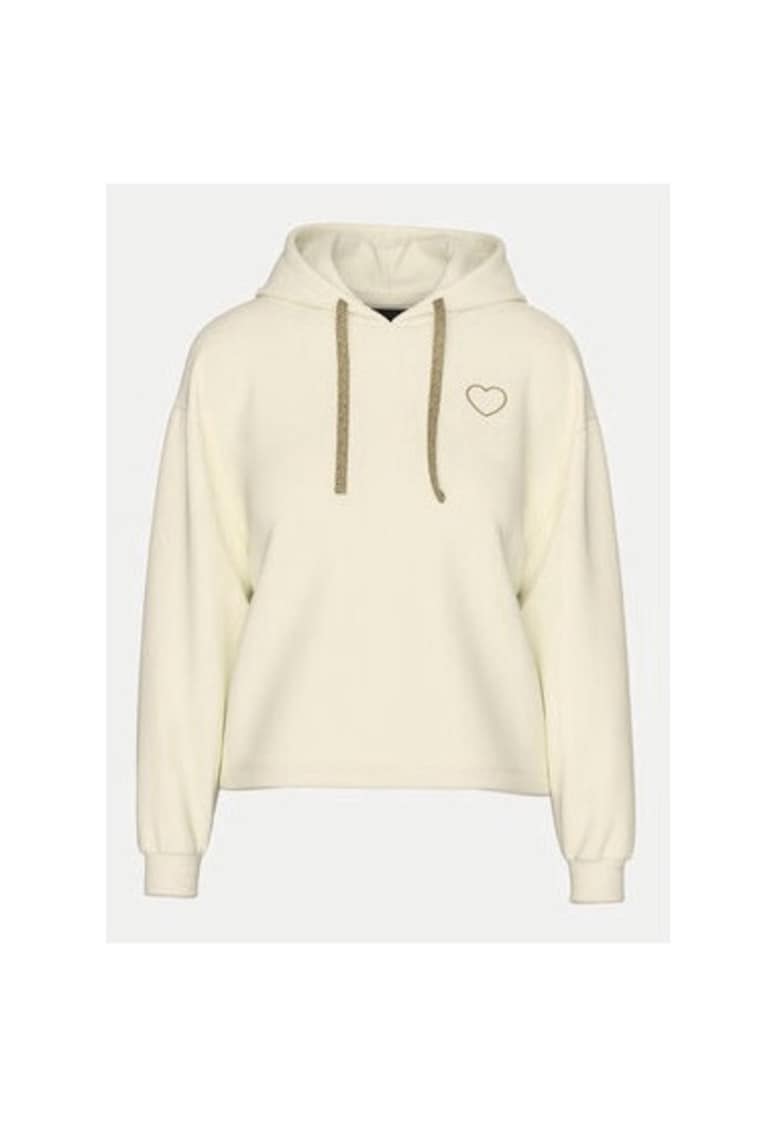 Bluza dama - 304915239 - Poliester reciclat/Bumbac - Bej - Bej