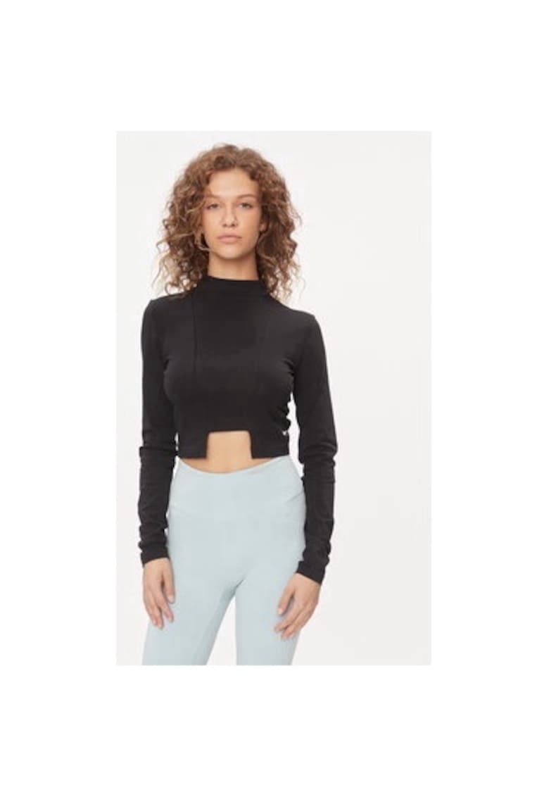 Bluza dama - 302533350 - Bumbac - Negru - Negru
